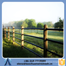 Square/Round/Oval Tubes Rail Fence & Excellent & Embedded Livestock/Grassland Fence